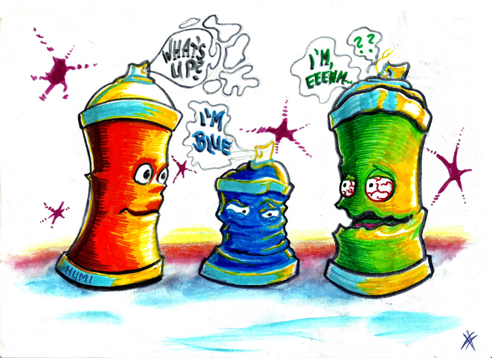 Cartoon: Graffiti Dosen 04 1