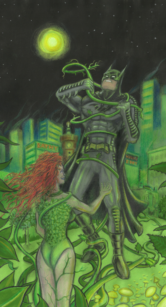 Illustration: Batman & Poison Ivy 1