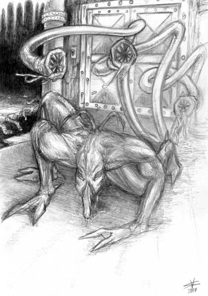 Illustration: Silent Hill Sketch (FA 03) 1