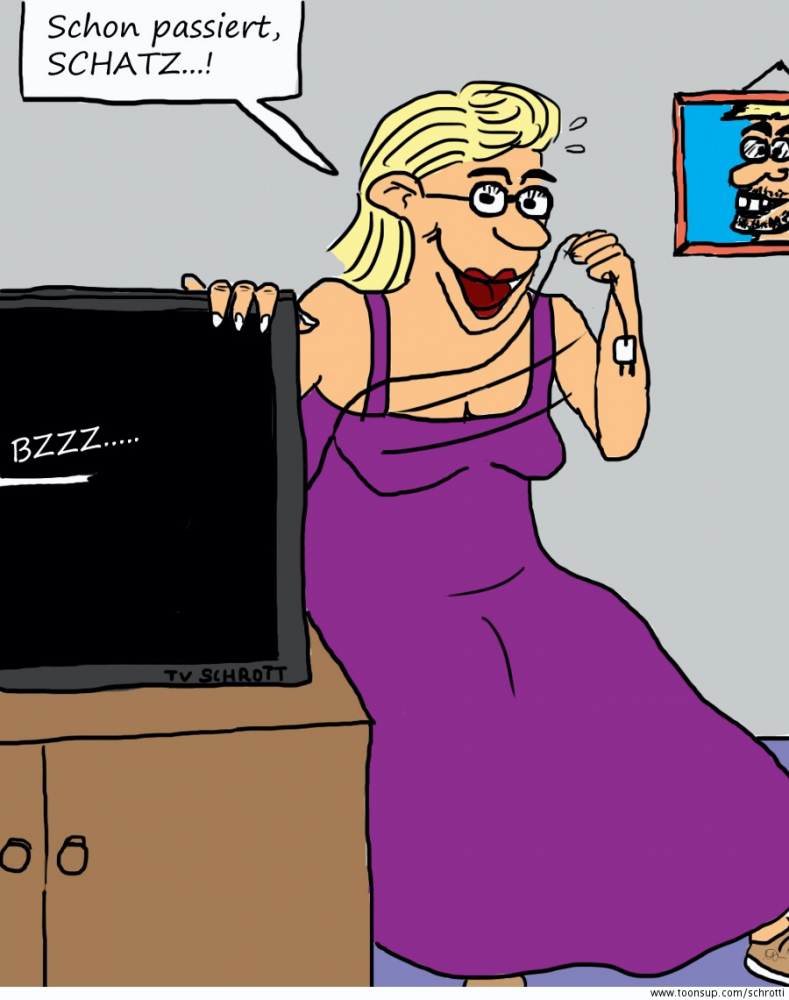 Cartoon: Patientenverfügung 2