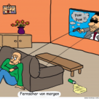 Fernseher von morgen