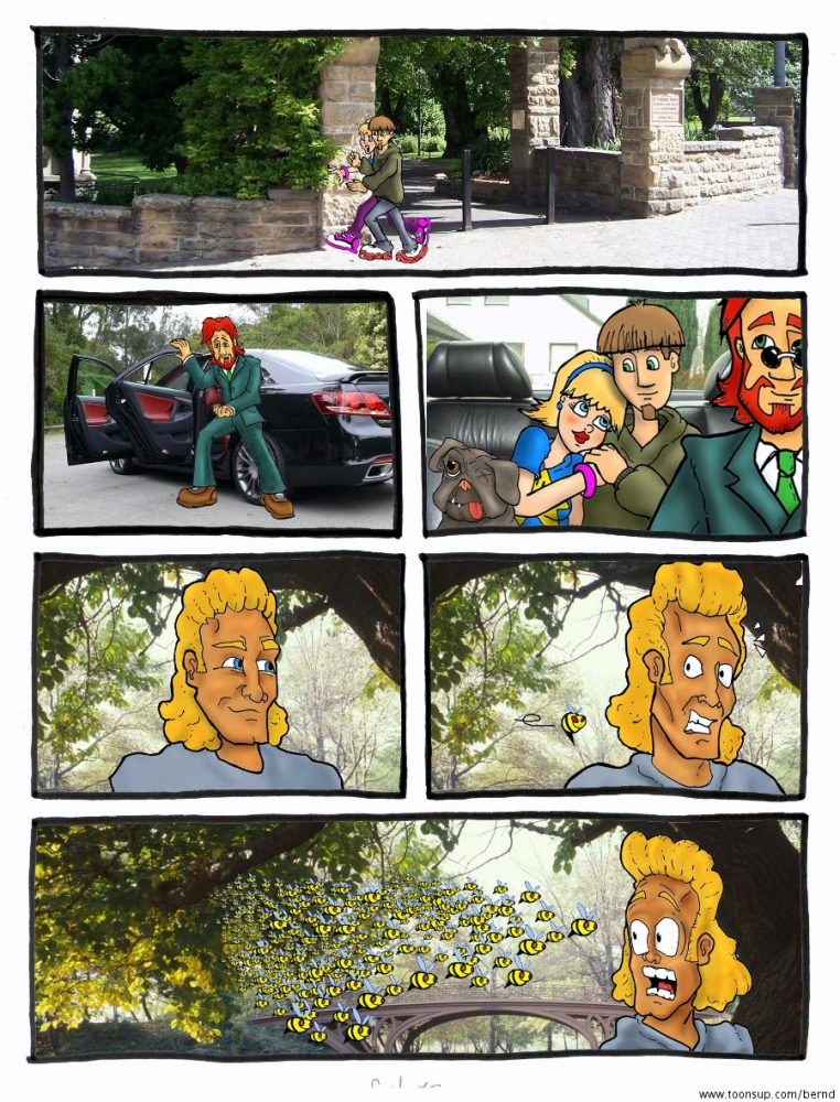 Comic: Arthur & Matthias (erste Seite) 15