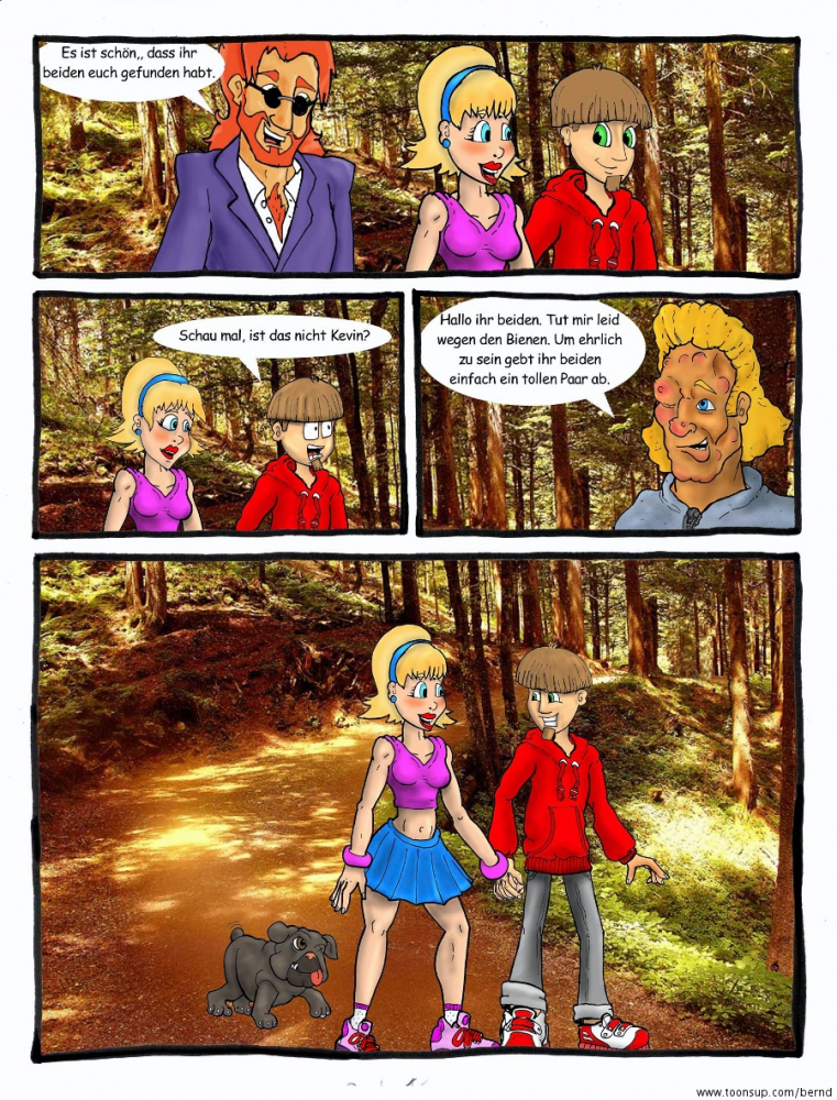 Comic: Arthur & Matthias (erste Seite) 16