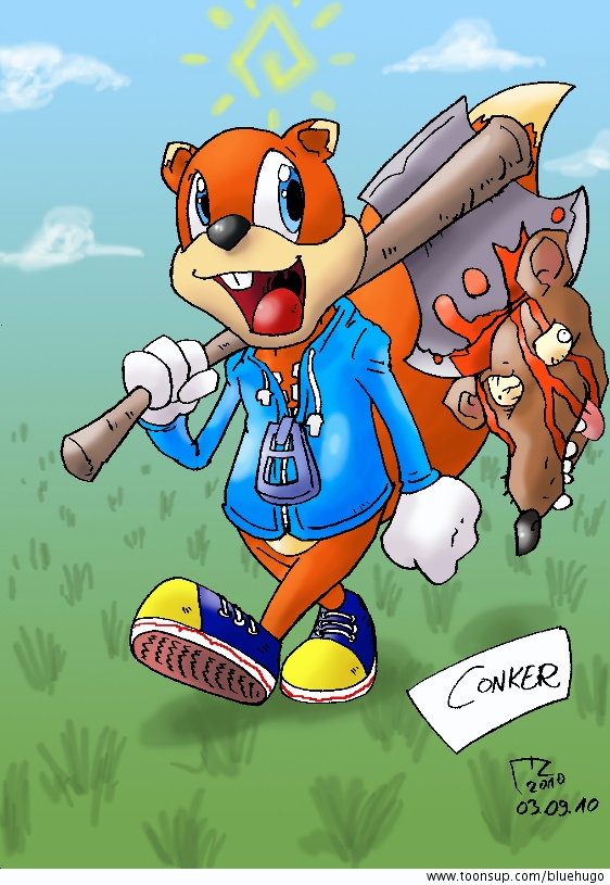 Illustration: VGC #001 - Conker 1