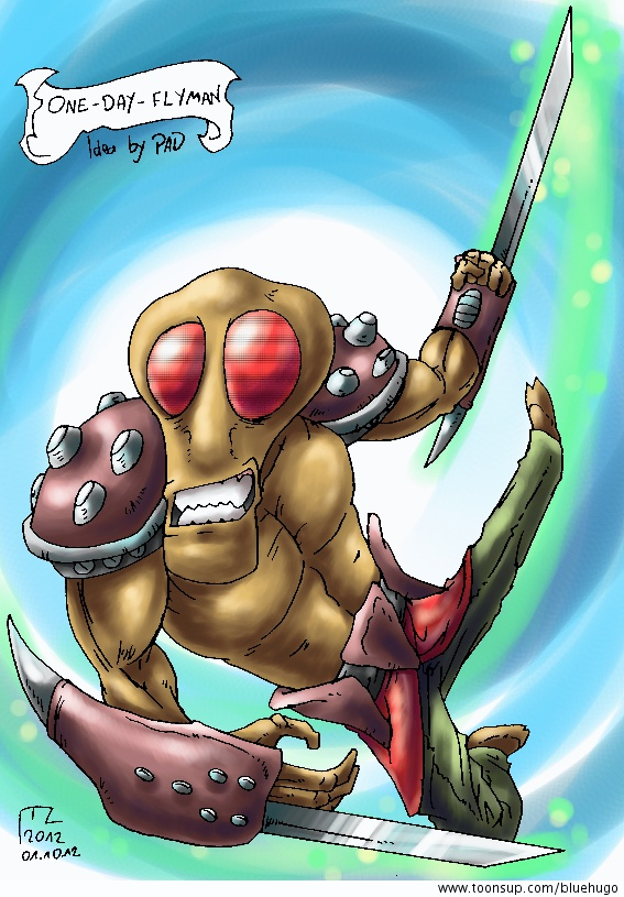 Illustration: One-Day-Flyman Idea by Pad 1