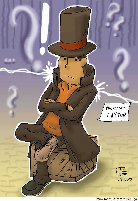 Illustration: VGC #016 - Professor Layton 1
