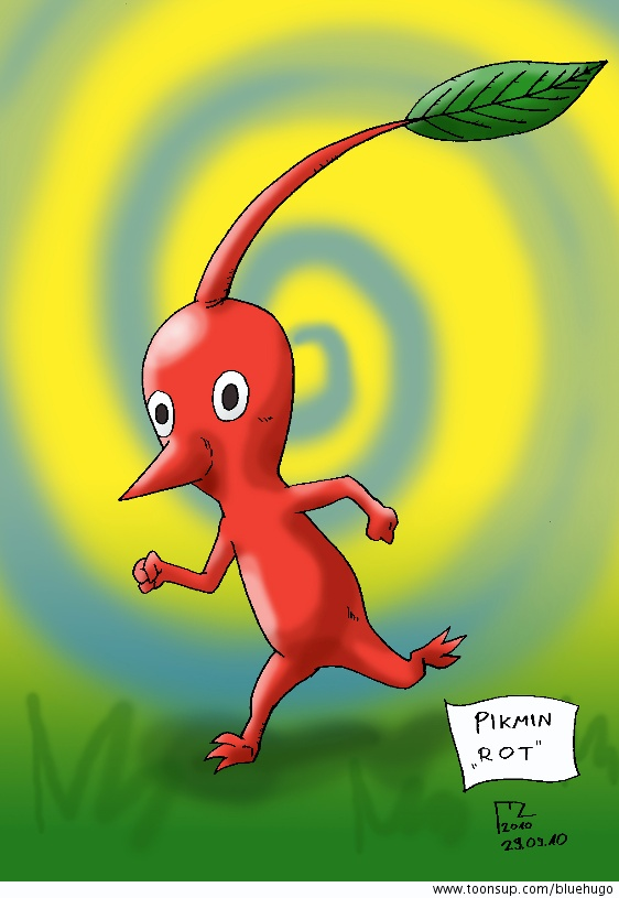 Illustration: VGC #019 - Pikmin 'Gelb' 1