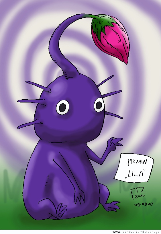 Illustration: VGC #023 - Pikmin 'Lila' 1