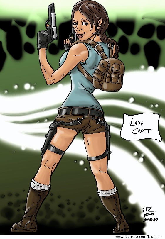 Illustration: VGC #044 - Lara Croft 1