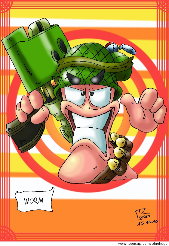 Illustration: VGC #045 - Worm 1