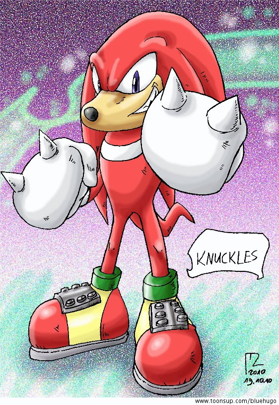 Illustration: VGC #054 - Knuckles 1