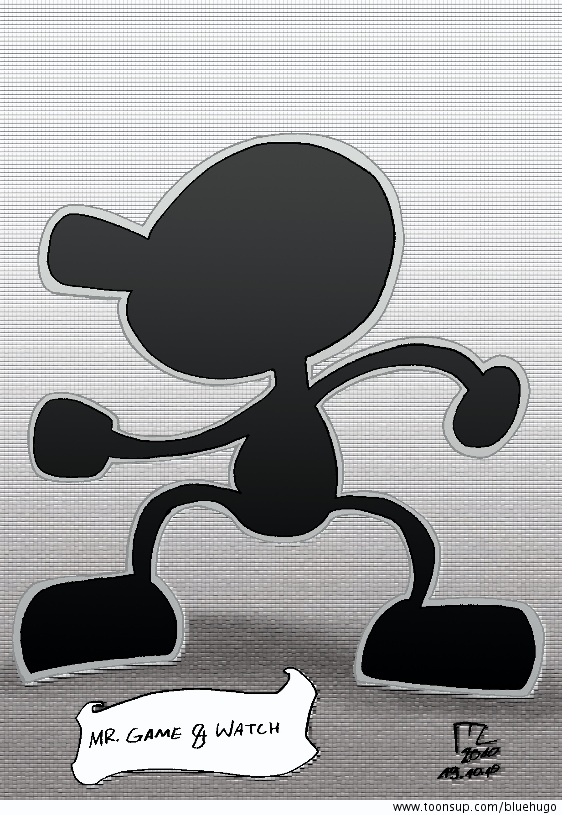 Illustration: VGC #055 - Mr. Game & Watch 1