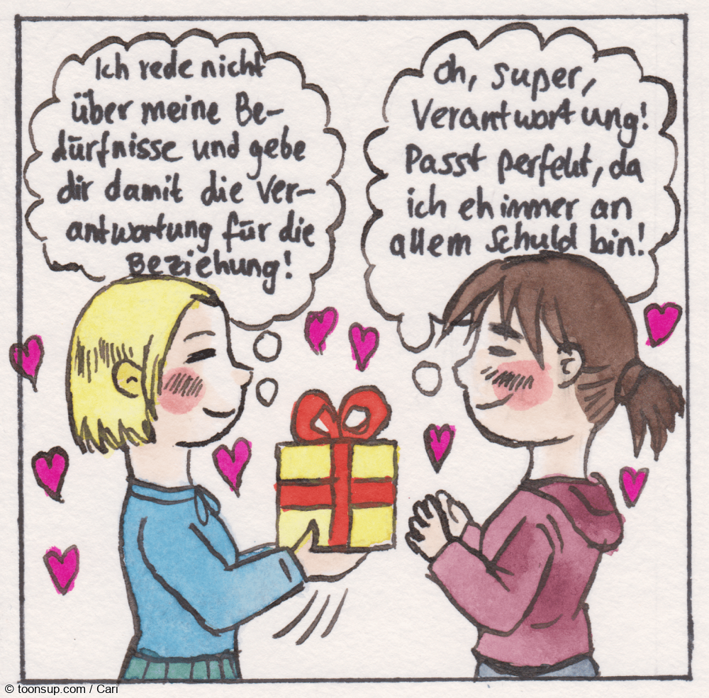 Cartoon: #1- Beziehung 1