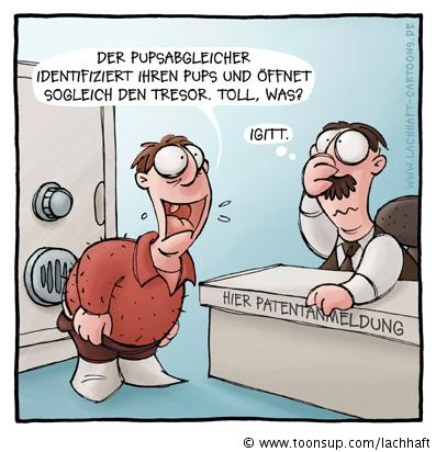 Cartoon: Patentamt (No. 184) 1