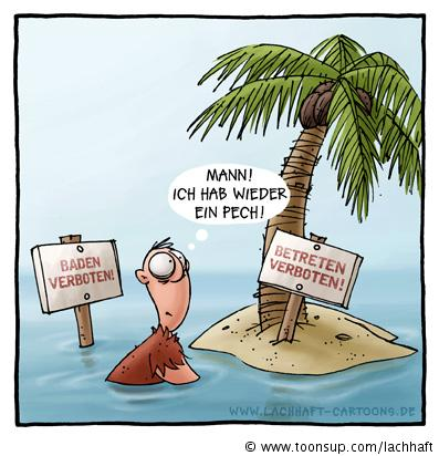 Cartoon: Die verbotene Insel (No. 246) 1