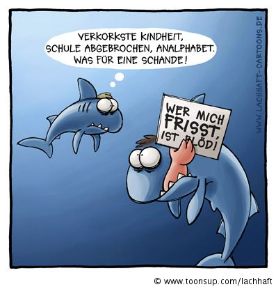 Cartoon: Verkorkste Kindheit (No. 175) 1