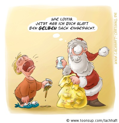 Cartoon: LACHHAFT - Weihnachten (No. 423) 1