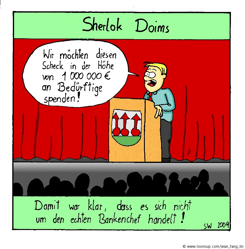 Cartoon: Sherlok Doims 1