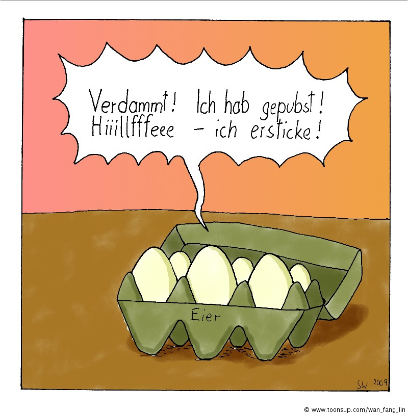 Cartoon: Pubsendes Ei 1