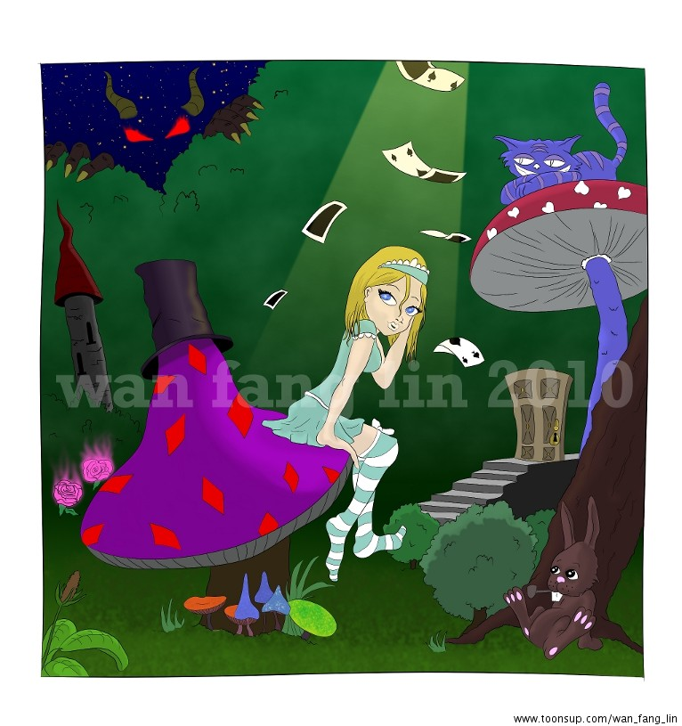 Illustration: Alice in Wonderland 1