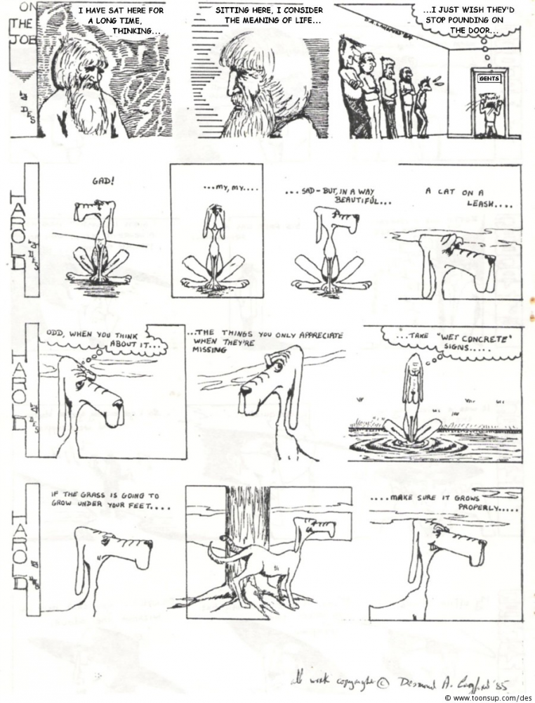 Comic: 3 panel strips 2