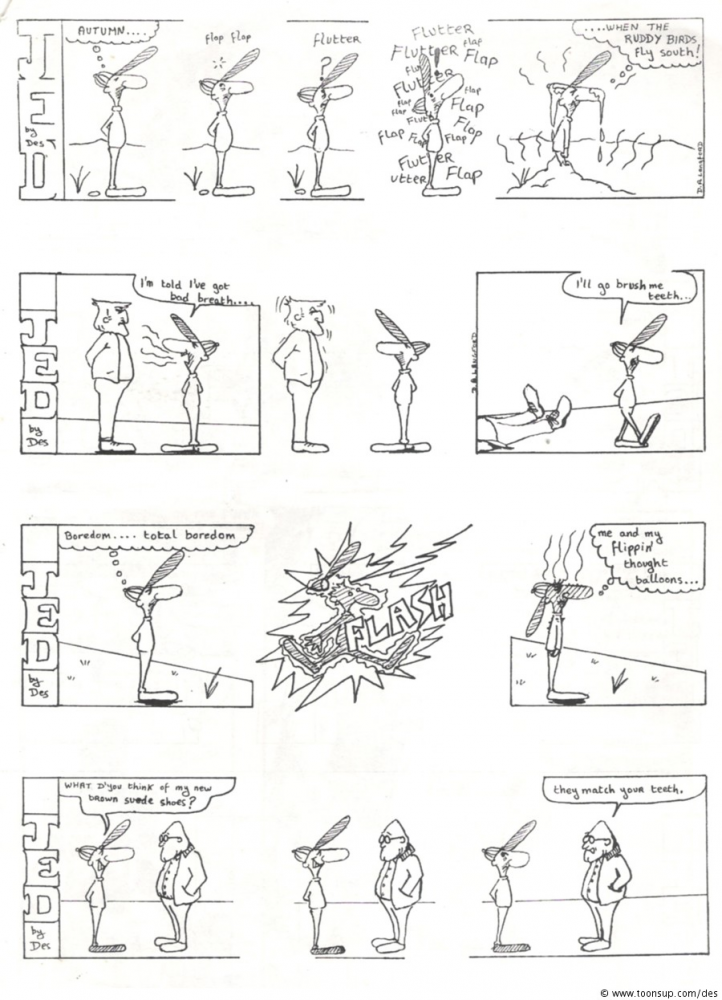Comic: 3 panel strips 5