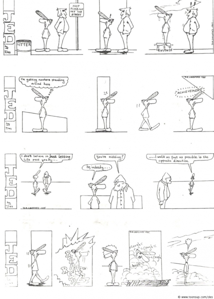 Comic: 3 panel strips 6