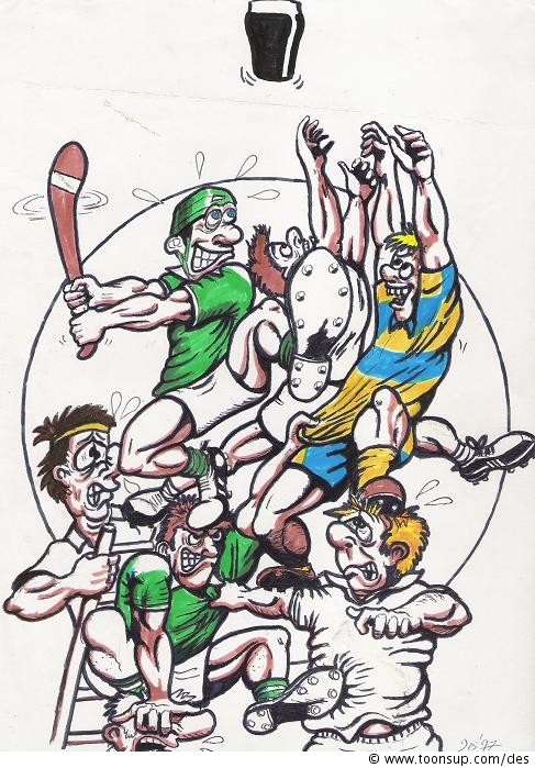 Cartoon: Only A Game 10