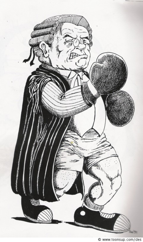 Cartoon: Politics, Law, and the recession 2