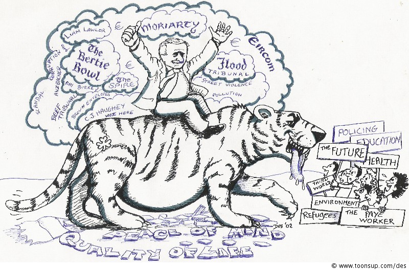 Cartoon: Politics, Law, and the recession 3