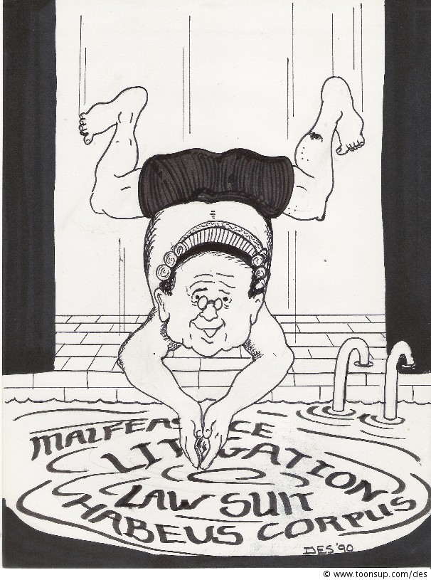 Cartoon: Politics, Law, and the recession 4