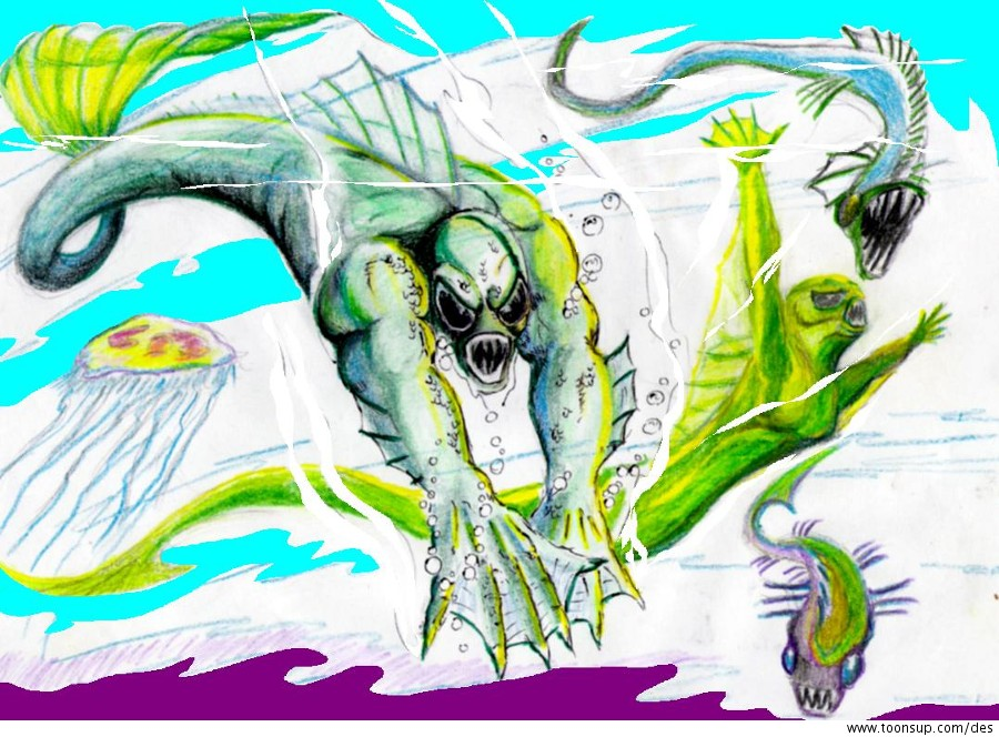 Illustration: Poseidon's Children 1