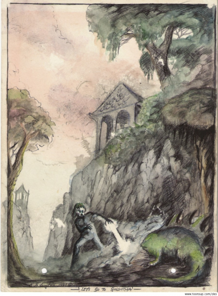 Illustration: Let's go to Golgotha 1