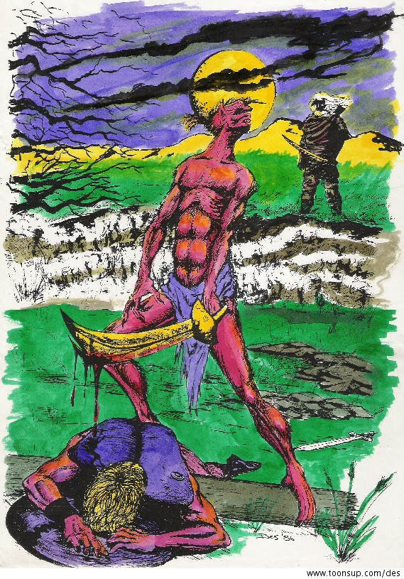 Illustration: Blood Brothers 1