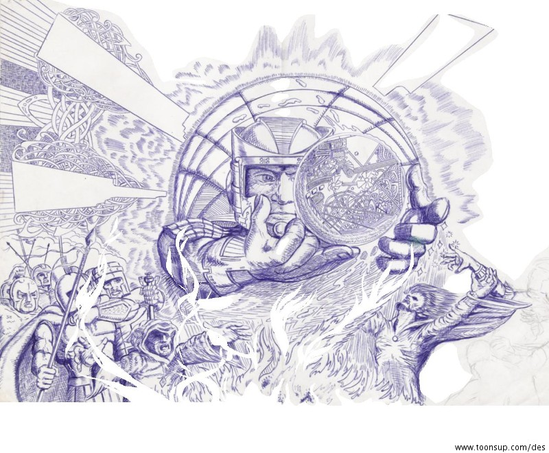 Illustration: Spaced Out 1