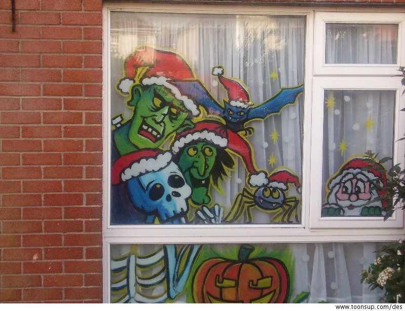 Illustration: Halloween versus Christmas 2