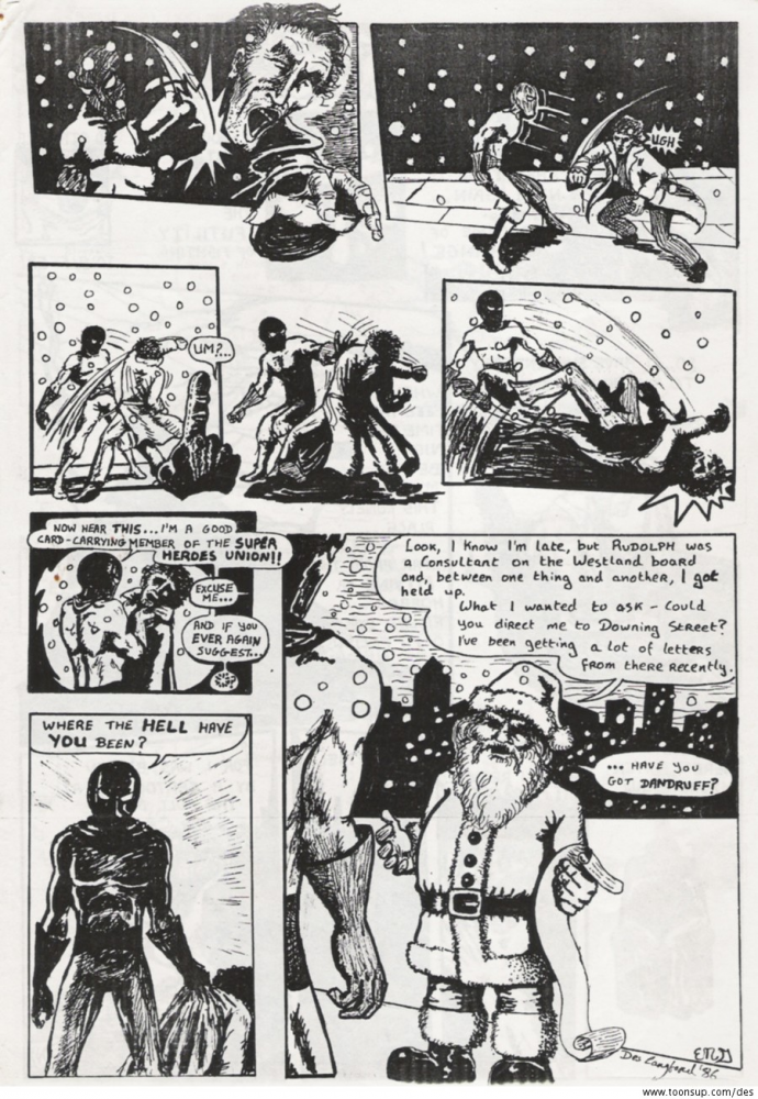 Illustration: Christmas Crud 1986 3