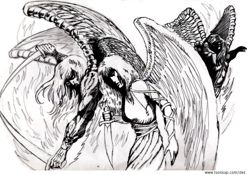 Illustration: Warrior Angels 2