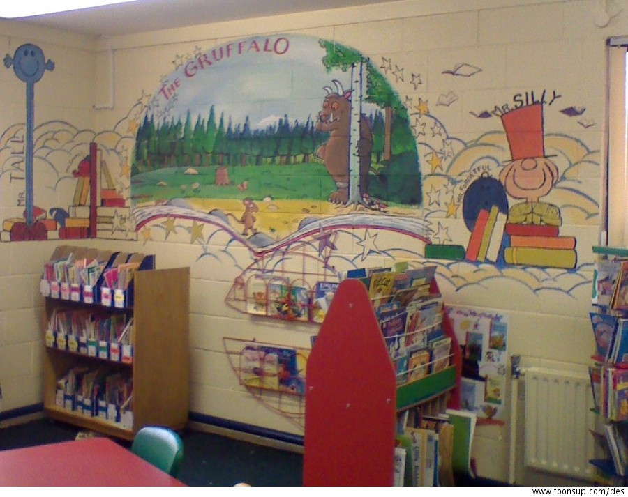 Illustration: Primary School Library 5