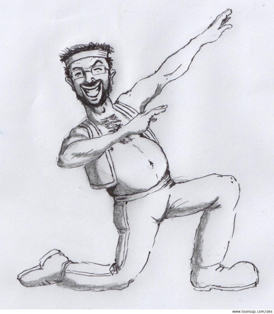 Cartoon: Riverdance - the rough draft! 7