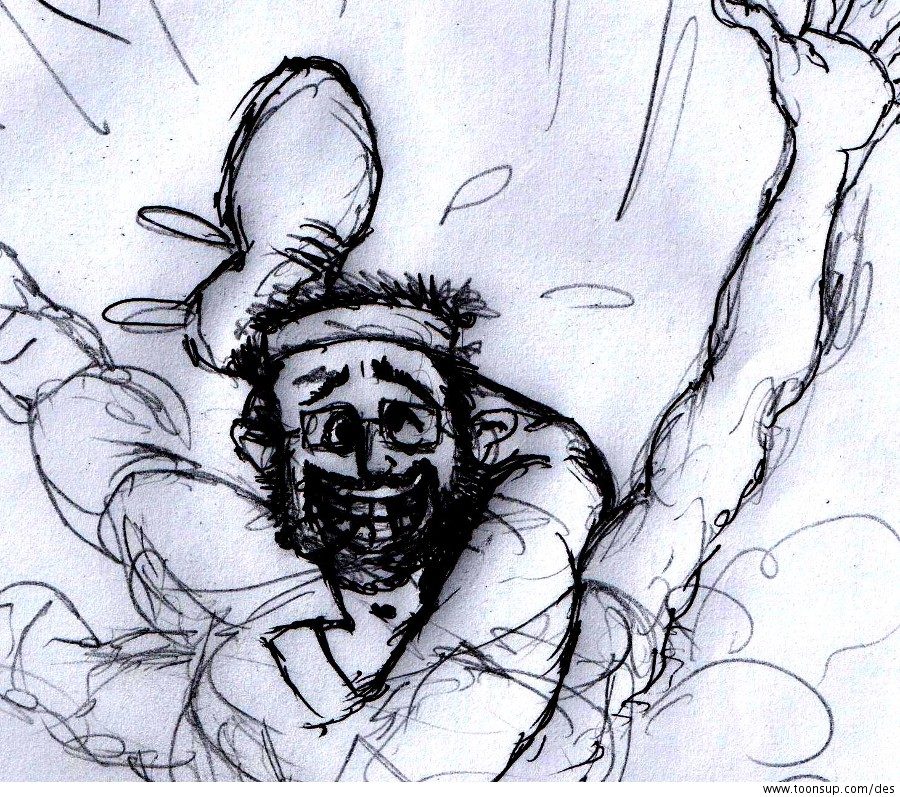 Cartoon: Riverdance - the rough draft! 11