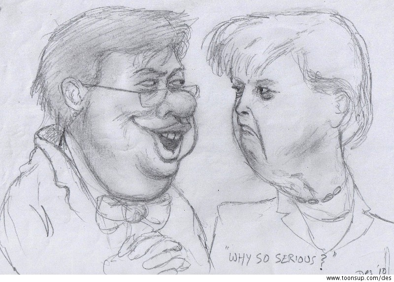 Cartoon: My Leader and Yours.... 4