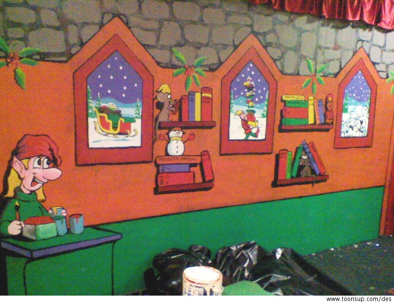 Illustration: Shannon Santa Cabin 1