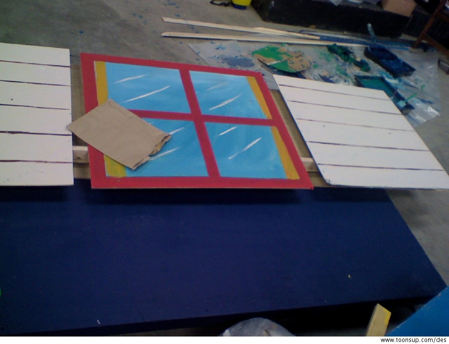 Other: Set painting for 'The Wiz' 16