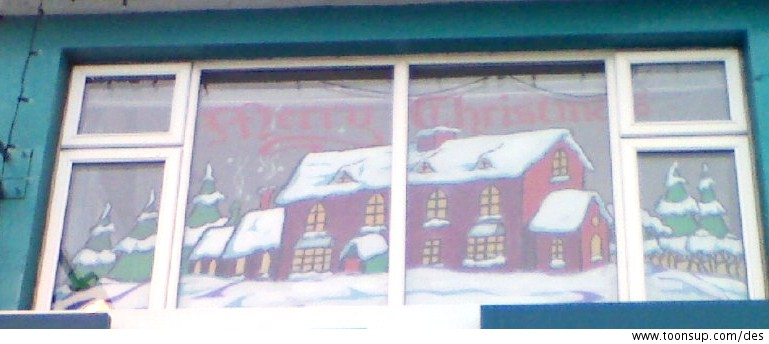 Illustration: Supermarket Santa 2