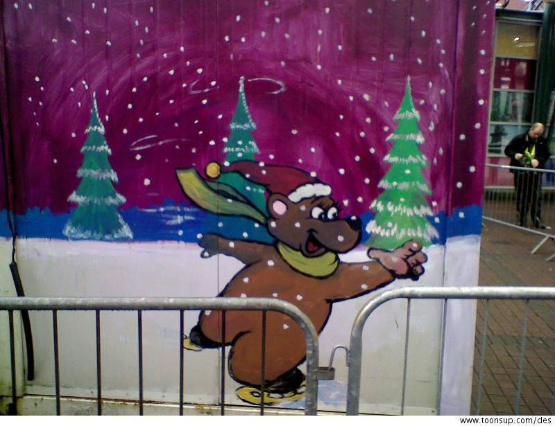 Cartoon: Santa on Ice 2