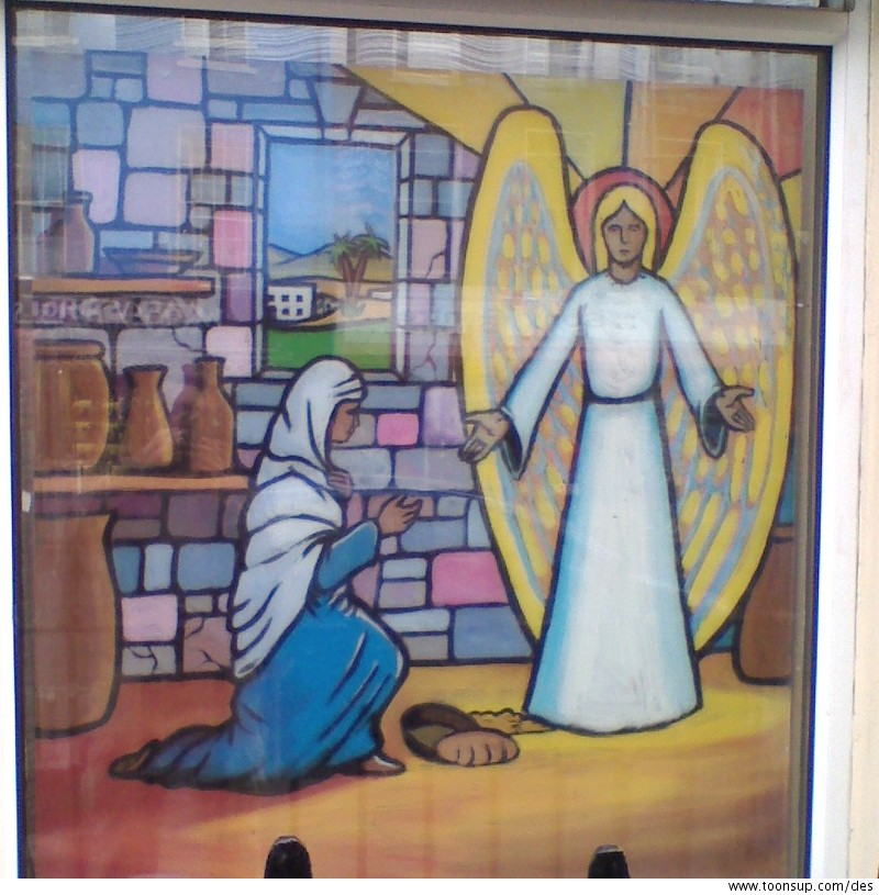 Illustration: Nativity - Windows for the Priory 1
