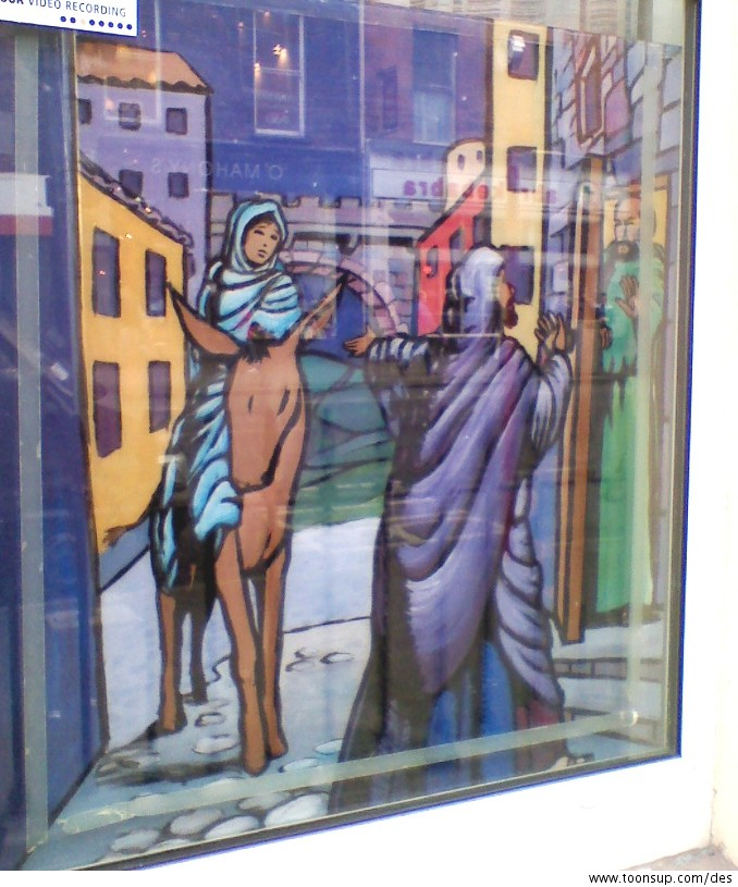 Illustration: Nativity - Windows for the Priory 3