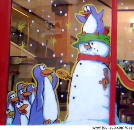 Cartoon: Penguin Putsch 1