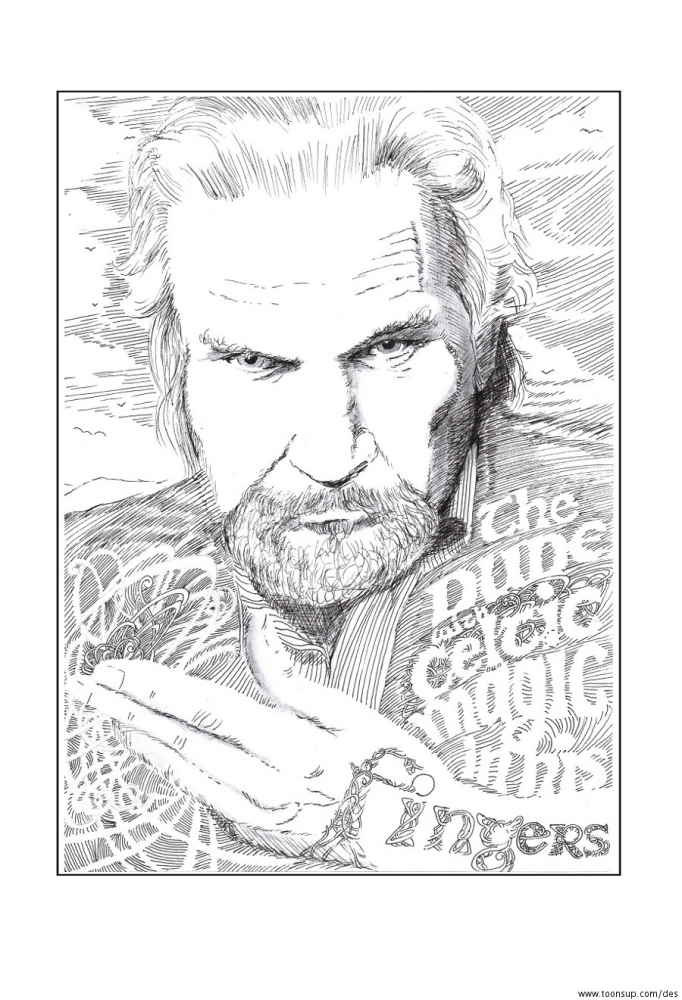Illustration: The Dude With Celtic Magic in his Fingers 1